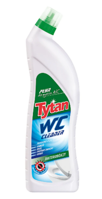 Засіб для чищення унітазів TYTAN зелений, рідкий, 1000мл